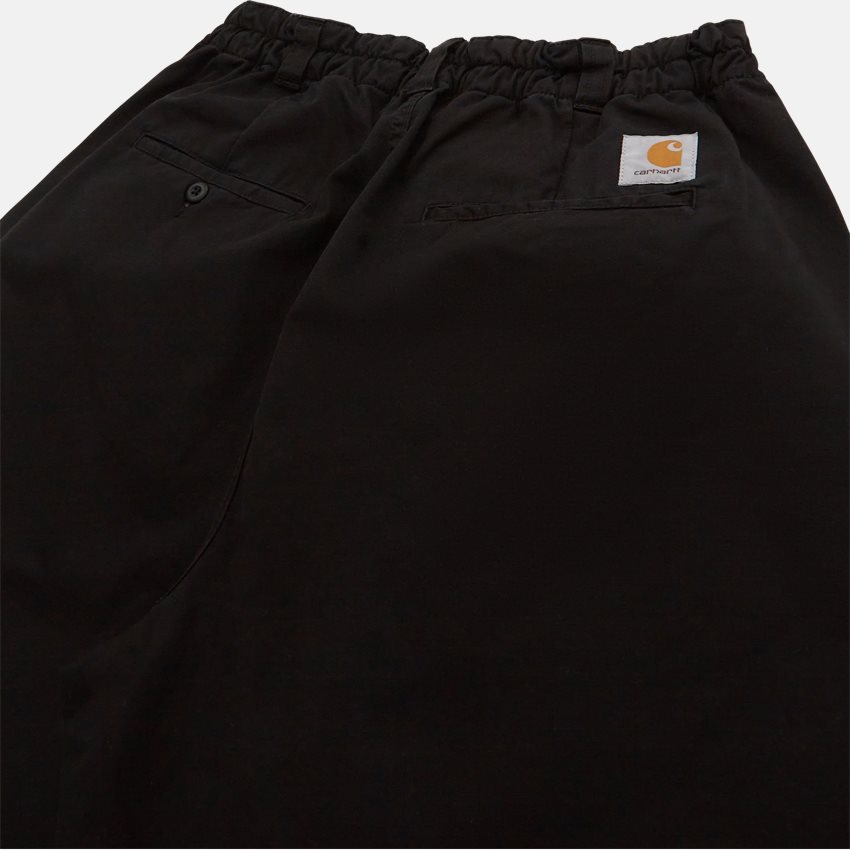 Carhartt WIP Trousers MARV PANT I033129.8906 BLACK STONE WASHED